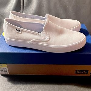 Brand new Keds, women’s size 6, bright white